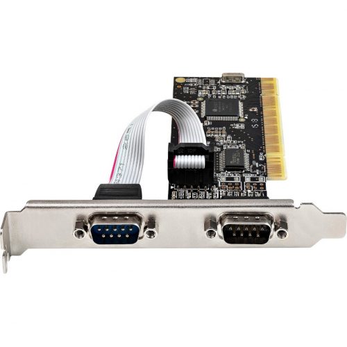 Startech .com PCI Serial Parallel Combo Card with Dual Serial RS232 Ports (DB9) & 1x Parallel Port (DB25), PCI Adapter Expansion CardPCI Seri… PCI2S1P2