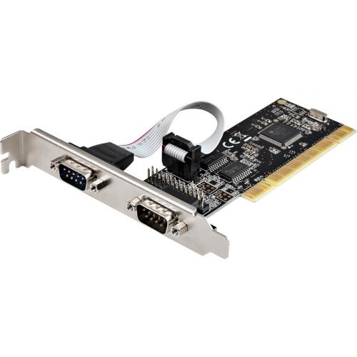 Startech .com PCI Serial Parallel Combo Card with Dual Serial RS232 Ports (DB9) & 1x Parallel Port (DB25), PCI Adapter Expansion CardPCI Seri… PCI2S1P2