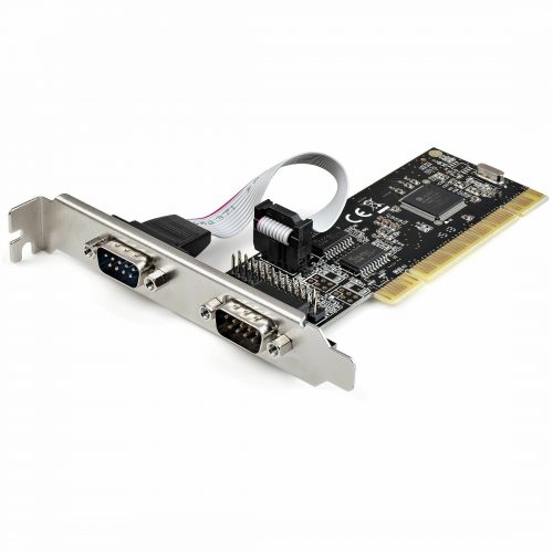 Startech .com PCI Serial Parallel Combo Card with Dual Serial RS232 Ports (DB9) & 1x Parallel Port (DB25), PCI Adapter Expansion CardPCI Seri… PCI2S1P2