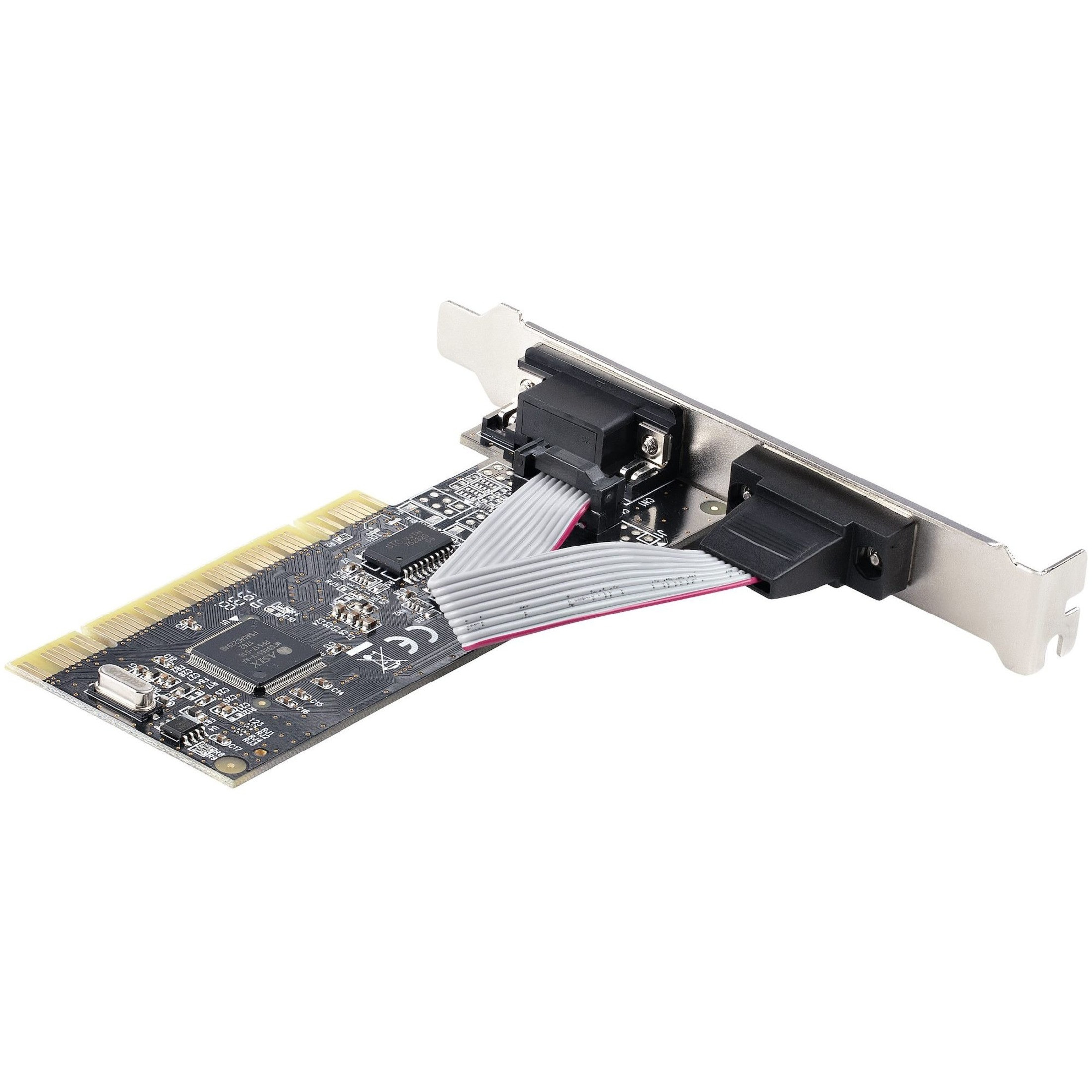 Startech .com 2-Port PCI RS232 Serial Adapter Card, Dual Serial DB9 Ports, Expansion/Controller Card, Windows/Linux, Standard/Low ProfileDua… PCI2S5502