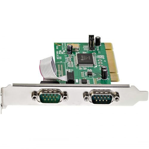 Startech .com .com Serial adapter cardPCIserial2 portsAdd 2 high-speed RS-232 serial ports to your PC through a PCI expansio… PCI2S550