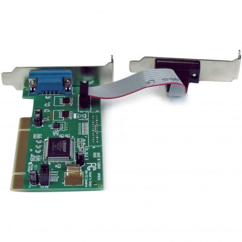 Startech .com 2 Port PCI Low Profile RS232 Serial Adapter Card with 16550 UARTLow Profile 2 Port 16550 Serial PCI CardSerial adapter -… PCI2S550_LP