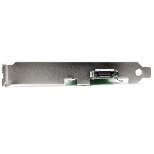 Startech .com  1 Port eSATA + 1 Port SATA PCI SATA Controller CardAdd an internal SATA port and an external SATA (eSATA) port to yo… PCIESATA2I