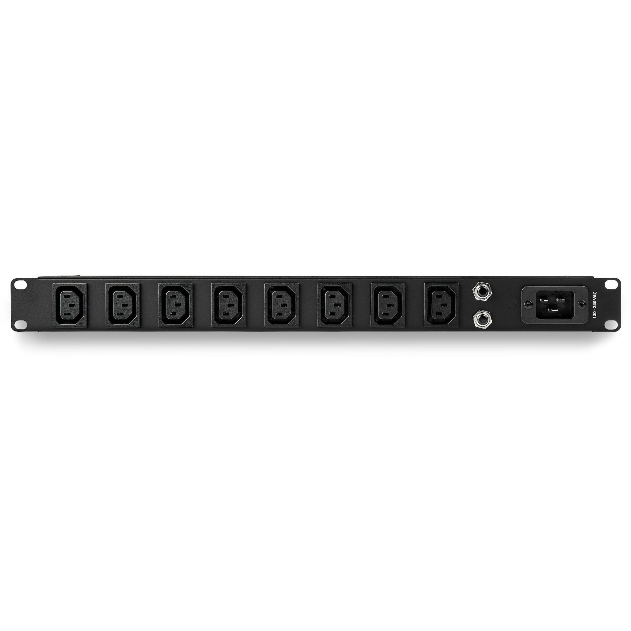 Startech Star Tech.com 1U 19 8 Port Rack Mount PDU, IEC C13 Socket Rackmount  Power Supply/ Strip, Horizontal Server Rack Surge Protector 16A 240V  1065 PDU08C13H - Corporate Armor