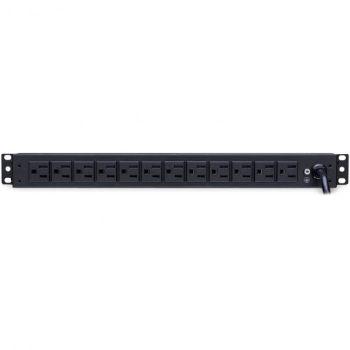 Cyber Power PDU15B6F12R 100125 VAC 15A Basic PDU18 Outlets, 15 ft, NEMA 5-15P, Horizontal, 1U, Lifetime Warranty PDU15B6F12R