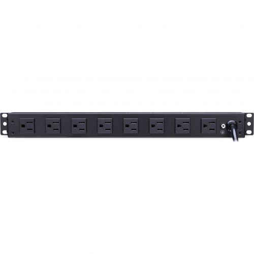 Cyber Power PDU15B6F8R 100125 VAC 15A Basic PDU14 Outlets, 15 ft, NEMA 5-15P, Horizontal, 1U, Lifetime Warranty PDU15B6F8R