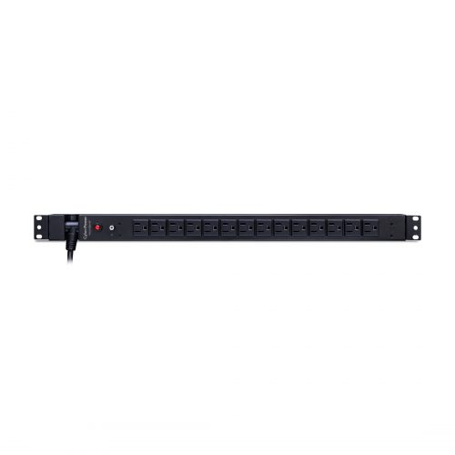 Cyber Power PDU15BV14F 100125 VAC 15A Basic PDU14 Outlets, 10 ft, NEMA 5-15P, Vertical, 0U, Lifetime Warranty PDU15BV14F