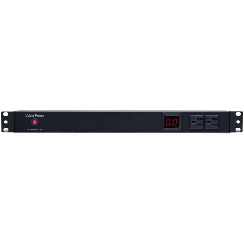 Cyber Power PDU15M2F12R 100125 VAC 15A Metered PDU14 Outlets, 15 ft, NEMA 5-15P, Horizontal, 1U, Lifetime Warranty PDU15M2F12R