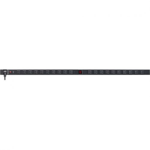 Cyber Power PDU15MV20F 100125 VAC 15A Metered PDU20 Outlets, 10 ft, NEMA 5-15P, Vertical, 0U, Lifetime Warranty PDU15MV20F