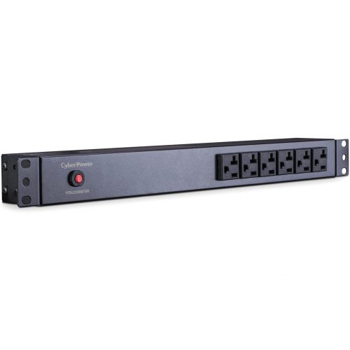 Cyber Power Basic PDU20B6F8R 14-Outlets PDU14 x NEMA 5-20R1U Rack-mountable, Zero U Vertical Rackmount PDU20B6F8R