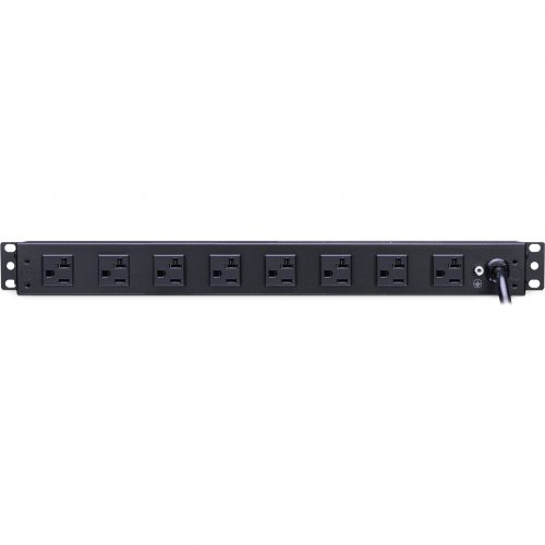 Cyber Power Basic PDU20B8R 8-Outlets PDU8 x NEMA 5-20R1U Rack-mountable, Zero U Vertical Rackmount PDU20B8R