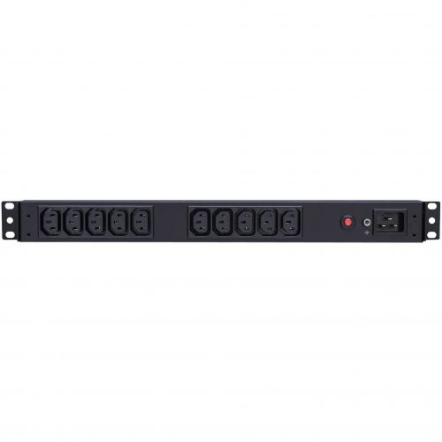 Cyber Power Basic PDU20BHVIEC10R 10-Outlets PDU10 x IEC 60320 C131U Rack-mountable, Zero U Vertical Rackmount PDU20BHVIEC10R