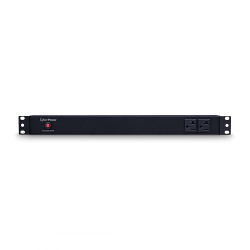 Cyber Power Basic PDU20BT2F8R 10-Outlets PDU10 x NEMA 5-20R1U Rack-mountable, Zero U Vertical Rackmount PDU20BT2F8R
