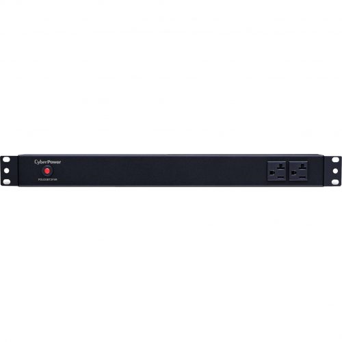Cyber Power Basic PDU20BT2F8R 10-Outlets PDU10 x NEMA 5-20R1U Rack-mountable, Zero U Vertical Rackmount PDU20BT2F8R