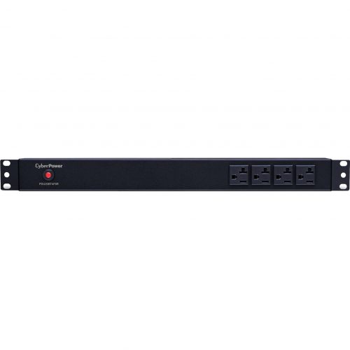 Cyber Power Basic PDU20BT4F8R 12-Outlets PDU12 x NEMA 5-20R1U Rack-mountable, Zero U Vertical Rackmount PDU20BT4F8R