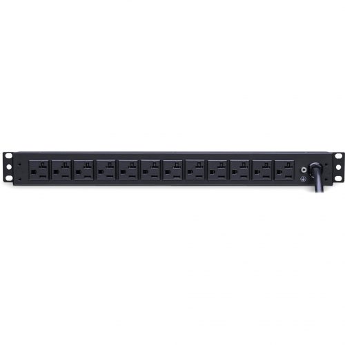 Cyber Power Basic PDU20BT6F12R 18-Outlets PDU18 x NEMA 5-20R1U Rack-mountable, Zero U Vertical Rackmount PDU20BT6F12R