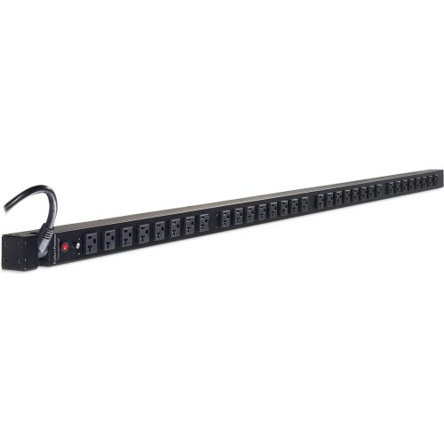 Cyber Power Basic PDU20BVT32F 32-Outlets PDU32 x NEMA 5-20RRack-mountable, Zero U Vertical Rackmount PDU20BVT32F