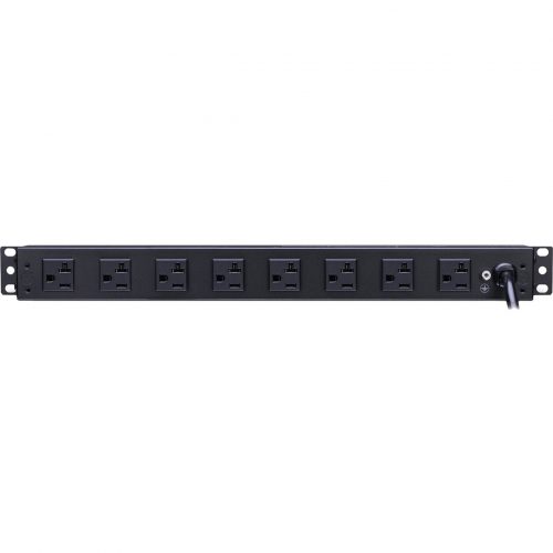 Cyber Power Metered PDU20MT2F8R 10-Outlets PDU10 x NEMA 5-20R1U Rack-mountable, Zero U Vertical Rackmount PDU20MT2F8R