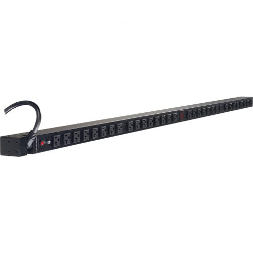 Cyber Power PDU20MV32F 100125 VAC 20A Metered PDU32 Outlets, 10 ft, NEMA 5-20P, Vertical, 0U, Lifetime Warranty PDU20MV32F
