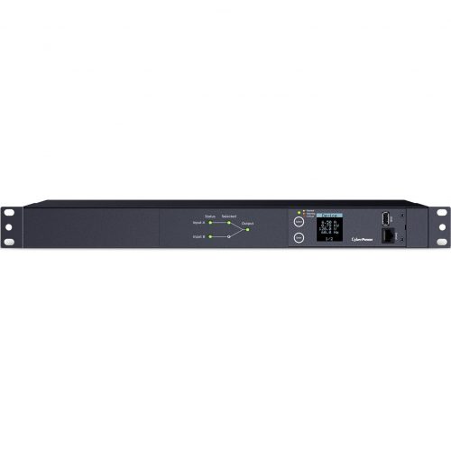 CyberPower PDU24002 Switched ATS PDU – 10-Outlets 120V AC