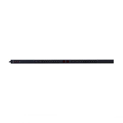 Cyber Power PDU30MVHVT20F 200230 VAC 30A Metered PDU20 Outlets, 10 ft, NEMA L6-30P, Vertical, 0U, Lifetime Warranty PDU30MVHVT20F