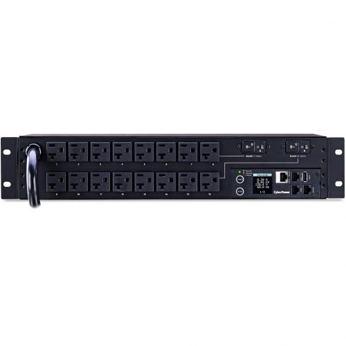 CyberPower PDU31003 Monitored PDU – 16 Outlets, 12ft NEMA L5-30P