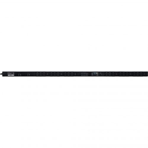 Cyber Power PDU31106 Single Phase 200240 VAC 30A Monitored PDU42 Outlets, 10 ft, NEMA L6-30P, Vertical, 0U, LCD,  Warranty PDU31106