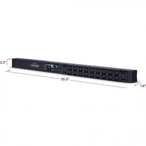 CyberPower PDU31114 Monitored PDU – 20 Outlets 200-240V