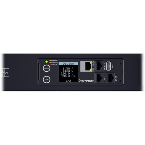CyberPower PDU31114 Monitored PDU – 20 Outlets 200-240V