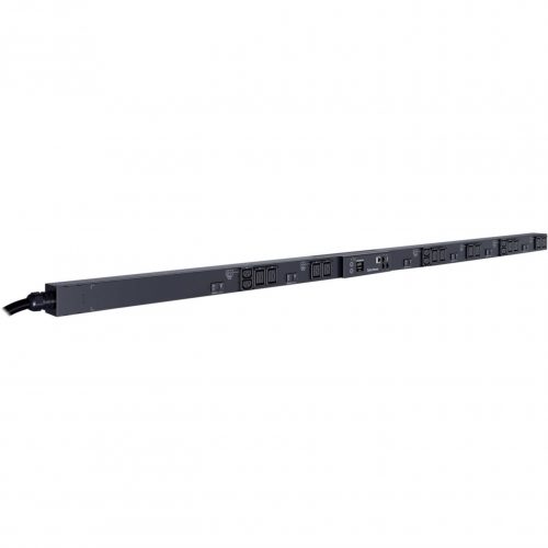 Cyber Power PDU33110 3 Phase 200240 VAC 60A Monitored PDU18 Outlets, 10 ft, IEC-309 60A Blue (3P+E), Vertical, 0U, LCD,  Warranty PDU33110