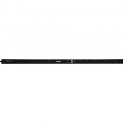 Cyber Power PDU41104 Single Phase 200240 VAC 20A Switched PDU24 Outlets, 10 ft, NEMA L6-20P, Vertical, 0U, LCD,  Warranty PDU41104