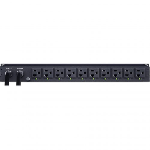 CyberPower PDU44002 Switched ATS PDU – 10-Outlets 120V AC