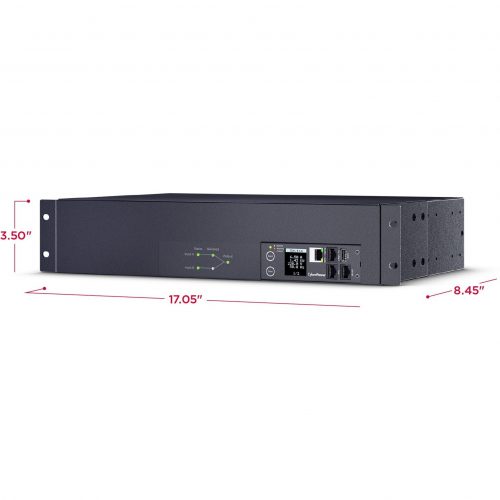 CyberPower PDU44007 Switched ATS PDU – 19-Outlets