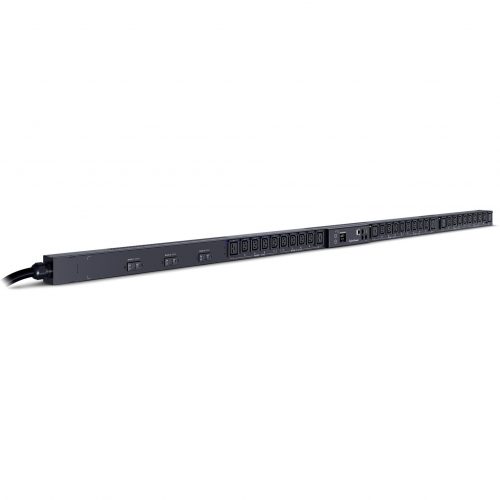 Cyber Power PDU83106 3 Phase 200240 VAC 30A Switched Metered-by-Outlet PDU30 Outlets, 10 ft, IEC-309 30A Blue (3P+E), Vertical, 0U, LCD, 3… PDU83106