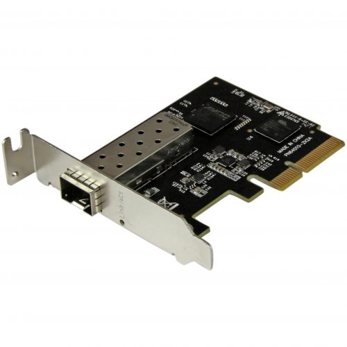 Startech .com PCI Express 10 Gigabit Ethernet Fiber Network Card w/ Open SFP+PCIe x4 10Gb NIC SFP+ AdapterScale your network performanc… PEX10000SFP