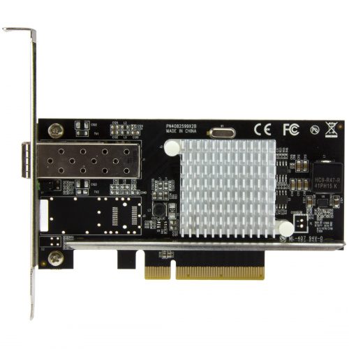 Startech .com 10G Network Card ? 1x 10G Open SFP+ Multimode LC Fiber Connector ? Intel 82599 Chip ? Gigabit Ethernet CardGet high performa… PEX10000SRI