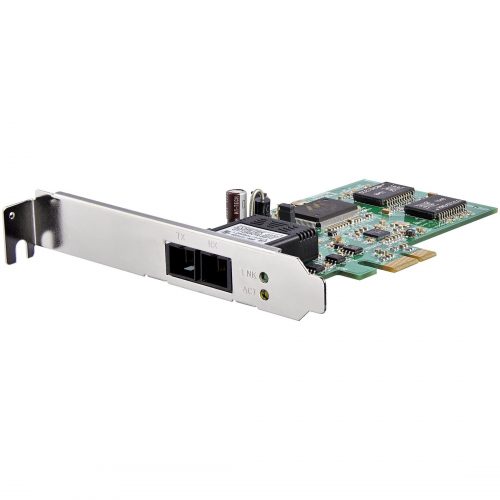 Startech .com PCI Express (PCIe) Gigabit Ethernet Multimode SC Fiber Network Card Adapter NIC550mConnect a PCIe based desktop or rackm… PEX1000MMSC2