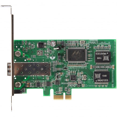 Startech .com PCI Express Gigabit Ethernet Fiber Network Card w/ Open SFPPCIe SFP Network Card Adapter NICConnect a PCI Express-based d… PEX1000SFP2