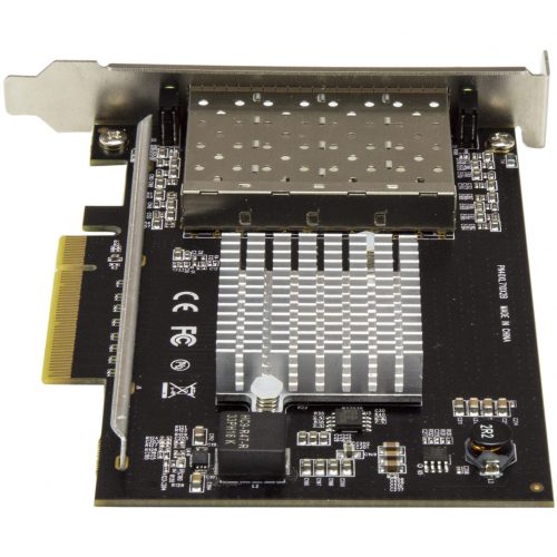 Startech .com Quad Port 10G SFP+ Network CardIntel XL710 Open SFP+ Converged AdapterPCIe 10 Gigabit Fiber Optic Server NIC10GbEQu… PEX10GSFP4I