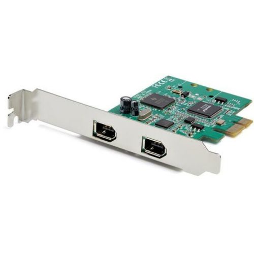 Startech .com 2 Port 1394a PCI Express FireWire CardTI TSB82AA2 ChipsetPlug-and-PlayPCIe FireWire Adapter (PEX1394A2V2)The TAA co… PEX1394A2V2