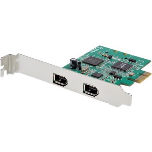 Startech .com 2 Port 1394a PCI Express FireWire CardTI TSB82AA2 ChipsetPlug-and-PlayPCIe FireWire Adapter (PEX1394A2V2)The TAA co… PEX1394A2V2