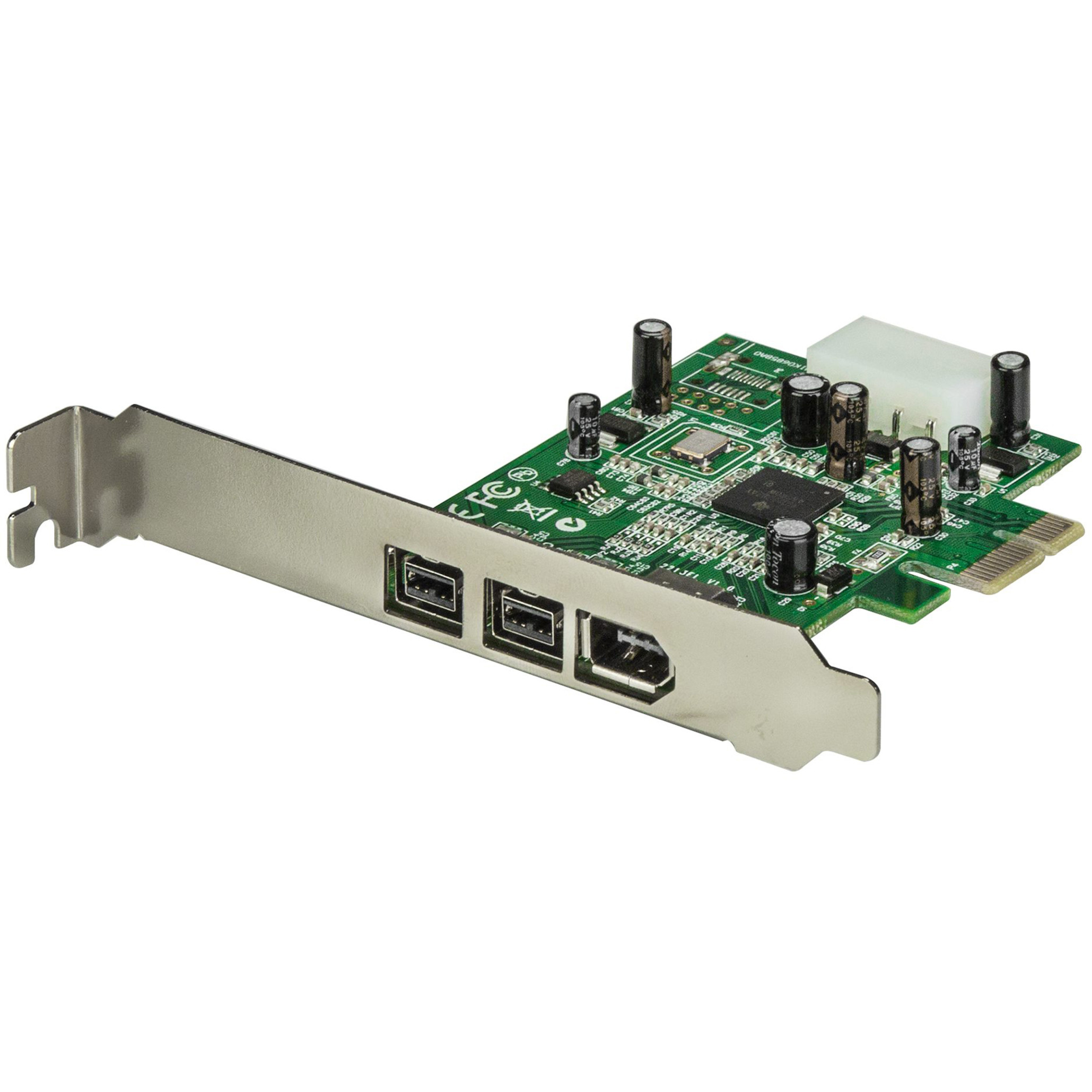Startech .com 3 Port 2b 1a 1394 PCI Express FireWire CardAdd 2 native FireWire 800 ports to your computer through a PCI Express expansion sl… PEX1394B3