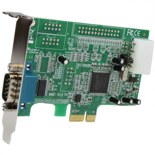 Startech .com 1 Port Low Profile PCI Express Serial Card16550Add a RS-232 serial port to your standard or small form factor computer thr… PEX1S553LP