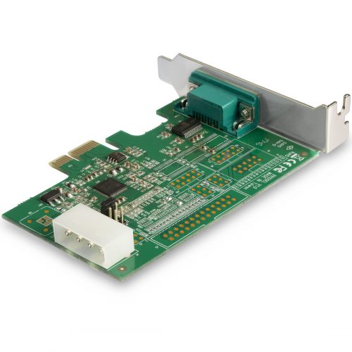 Startech .com 1-port PCI Express RS232 Serial Adapter CardPCIe Serial DB9 Controller Card 16950 UARTLow ProfileWindows/Linux1 port… PEX1S953LP