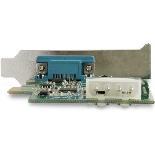 Startech .com 1-port PCI Express RS232 Serial Adapter CardPCIe Serial DB9 Controller Card 16950 UARTLow ProfileWindows/Linux1 port… PEX1S953LP