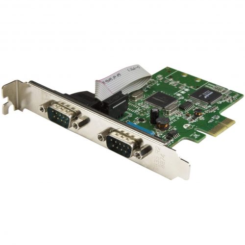 Startech .com PCI Express Serial Card2 portDual Channel 16C1050 UARTSerial Port PCIe CardSerial Expansion CardAdd two RS232 seri… PEX2S1050