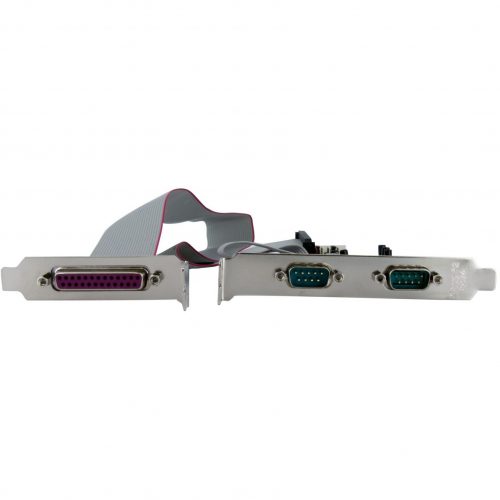 Startech .com .com 2S1P PCIe Parallel Serial Combo CardAdd 1 parallel port and 2 RS-232 serial ports to your standard or low-profil… PEX2S5531P