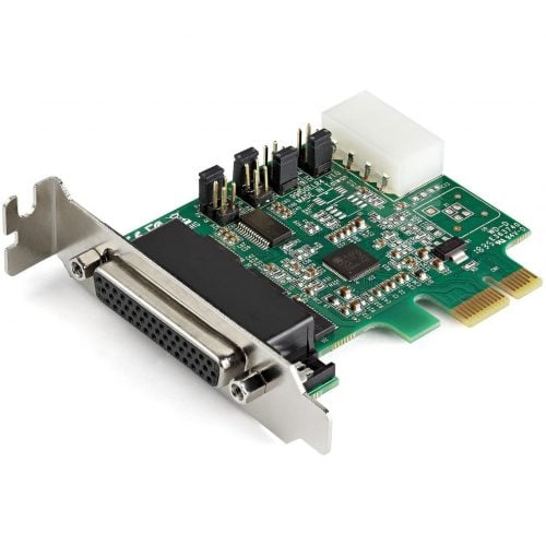 Startech .com 4-port PCI Express RS232 Serial Adapter CardPCIe Serial DB9 Controller Card 16950 UARTLow ProfileWindows/Linux4 port… PEX4S953LP