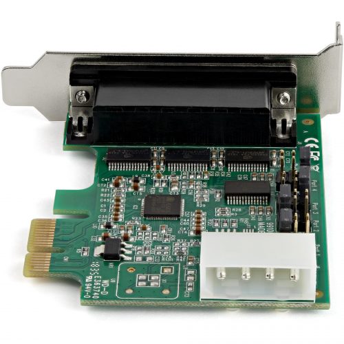 Startech .com 4-port PCI Express RS232 Serial Adapter CardPCIe Serial DB9 Controller Card 16950 UARTLow ProfileWindows/Linux4 port… PEX4S953LP