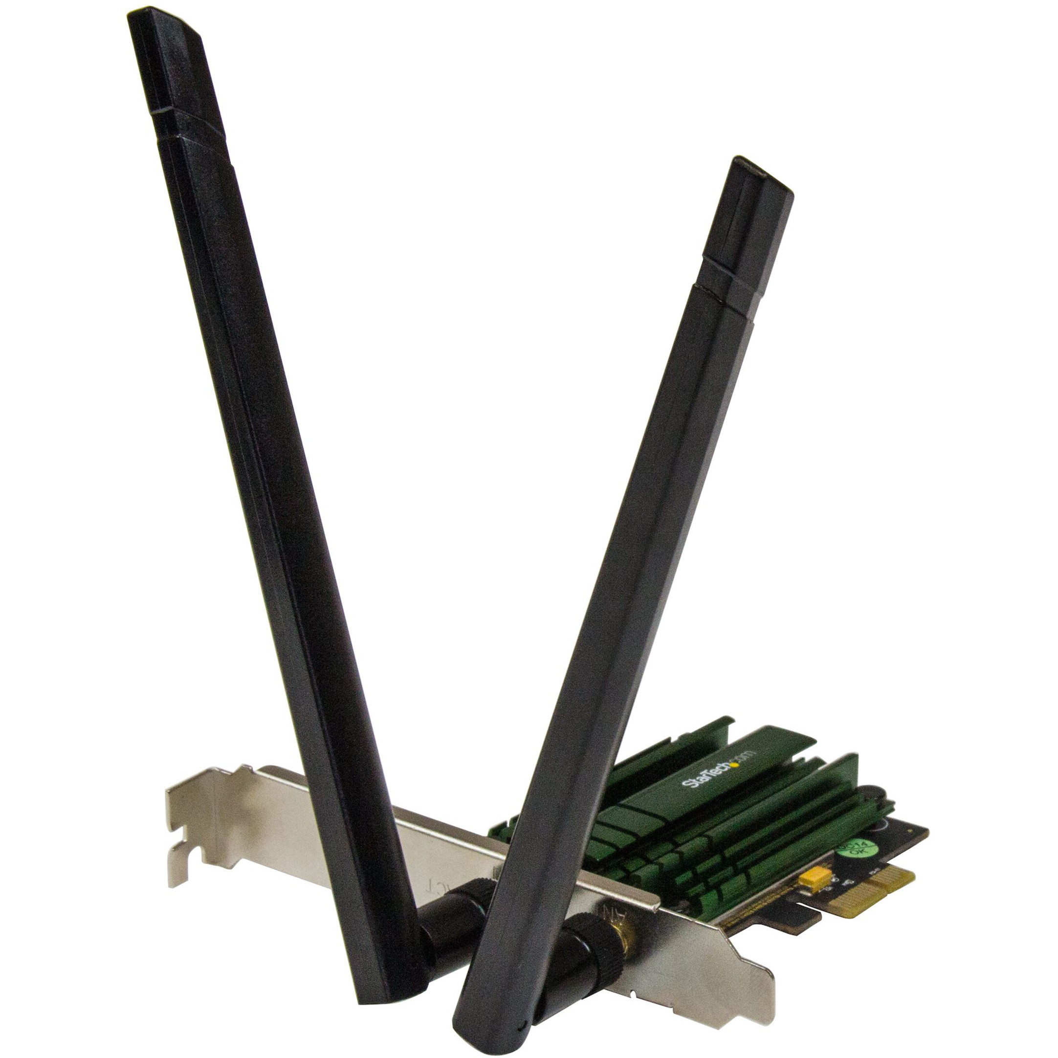 Startech .com PCI Express AC1200 Dual Band Wireless-AC Network AdapterPCIe 802.11ac WiFi CardAdd high speed 802.11ac WiFi connectivity… PEX867WAC22